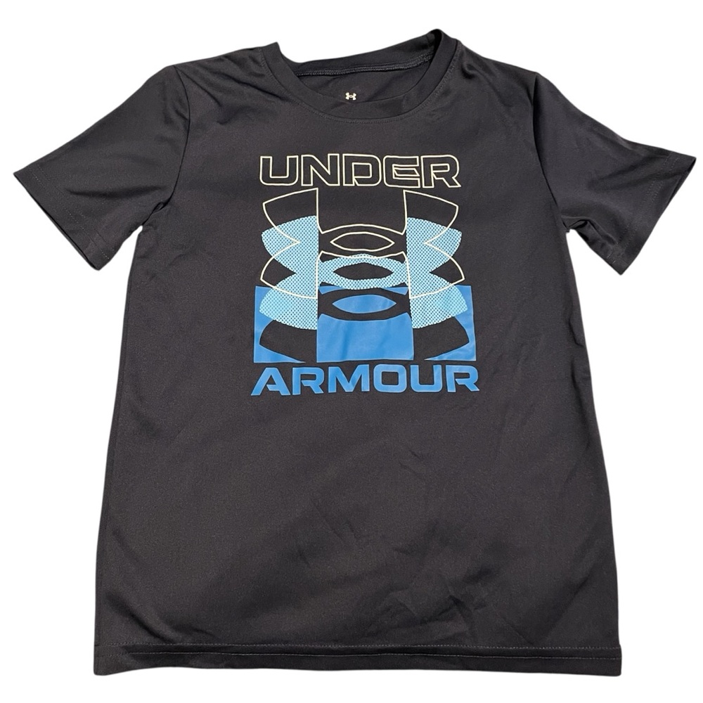 Under Armour Kids Navy Blue Athletic T-Shirt